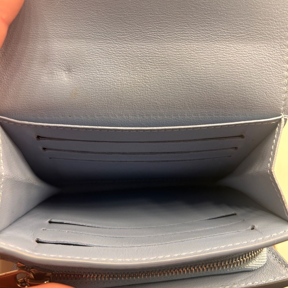 Louis Vuitton Blue Ombré Monogram Mahina Wallet - Picture 10 of 14